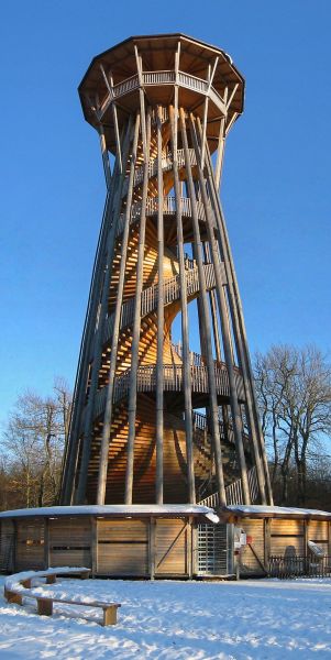 Tour de Sauvabelin in winter